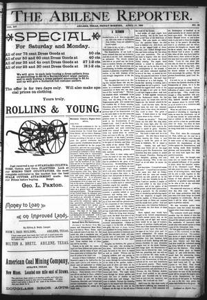 The Abilene Reporter. (Abilene, Tex.), Vol. 15, No. 15, Ed. 1 Friday, April 10, 1896