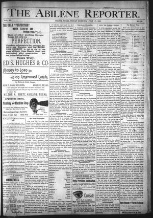 The Abilene Reporter. (Abilene, Tex.), Vol. 15, No. 32, Ed. 1 Friday, July 17, 1896