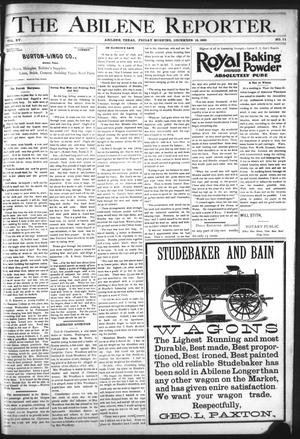 The Abilene Reporter. (Abilene, Tex.), Vol. 15, No. 51, Ed. 1 Friday, December 18, 1896