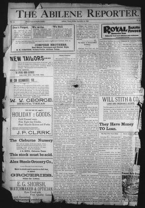 The Abilene Reporter. (Abilene, Tex.), Vol. 17, No. 52, Ed. 1 Friday, December 30, 1898