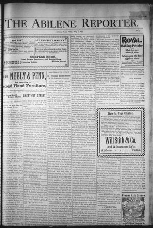 The Abilene Reporter. (Abilene, Tex.), Vol. 18, No. 27, Ed. 1 Friday, July 7, 1899