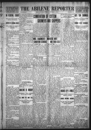 The Abilene Reporter (Abilene, Tex.), Vol. 28, No. 41, Ed. 1 Friday, October 11, 1907