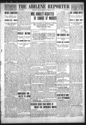 Primary view of object titled 'The Abilene Reporter (Abilene, Tex.), Vol. 28, No. 49, Ed. 1 Friday, December 6, 1907'.