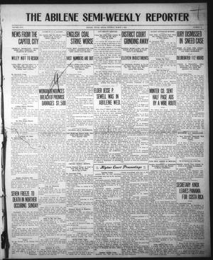 The Abilene Semi-Weekly Reporter (Abilene, Tex.), Vol. 31, No. 11, Ed. 1 Friday, March 1, 1912
