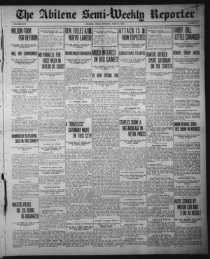 Primary view of object titled 'The Abilene Semi-Weekly Reporter (Abilene, Tex.), Vol. 17, No. 45, Ed. 1 Tuesday, June 24, 1913'.