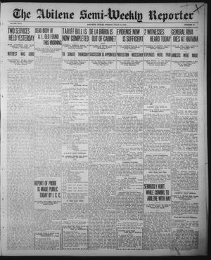 The Abilene Semi-Weekly Reporter (Abilene, Tex.), Vol. 32, No. 50, Ed. 1 Friday, July 11, 1913