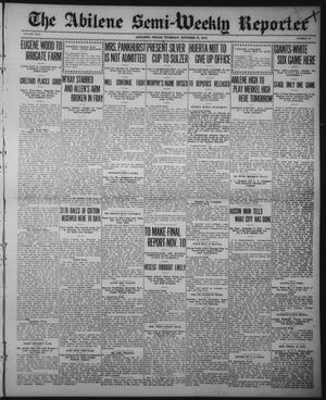 The Abilene Semi-Weekly Reporter (Abilene, Tex.), Vol. 31, No. 79, Ed. 1 Tuesday, October 21, 1913