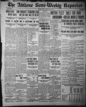 The Abilene Semi-Weekly Reporter (Abilene, Tex.), Vol. 32, No. 58, Ed. 1 Friday, July 31, 1914