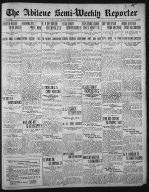 The Abilene Semi-Weekly Reporter (Abilene, Tex.), Vol. 32, No. 95, Ed. 1 Tuesday, November 27, 1917