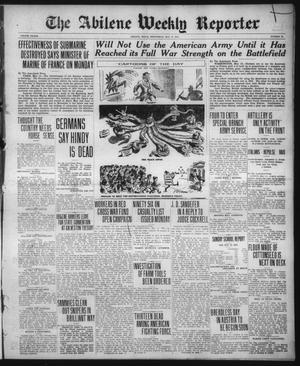 The Abilene Weekly Reporter (Abilene, Tex.), Vol. 33, No. 20, Ed. 1 Wednesday, May 15, 1918