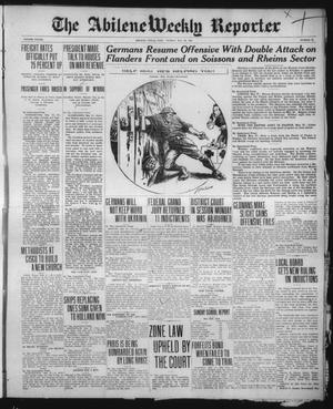 The Abilene Weekly Reporter (Abilene, Tex.), Vol. 33, No. 22, Ed. 1 Wednesday, May 29, 1918