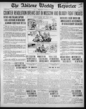 The Abilene Weekly Reporter (Abilene, Tex.), Vol. 33, No. 28, Ed. 1 Wednesday, July 10, 1918