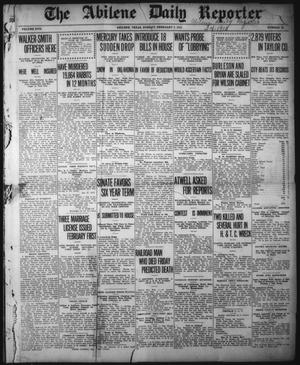 Primary view of object titled 'The Abilene Daily Reporter (Abilene, Tex.), Vol. 17, No. 32, Ed. 1 Sunday, February 2, 1913'.