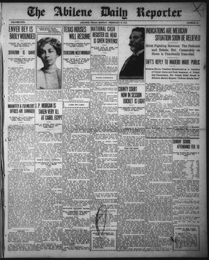 The Abilene Daily Reporter (Abilene, Tex.), Vol. 17, No. 45, Ed. 1 Monday, February 17, 1913