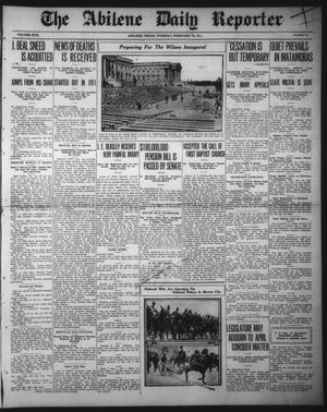 The Abilene Daily Reporter (Abilene, Tex.), Vol. 17, No. 52, Ed. 1 Tuesday, February 25, 1913