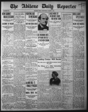 The Abilene Daily Reporter (Abilene, Tex.), Vol. 17, No. 59, Ed. 1 Wednesday, March 5, 1913