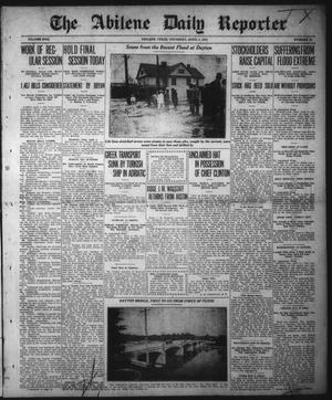 Primary view of The Abilene Daily Reporter (Abilene, Tex.), Vol. 17, No. 82, Ed. 1 Thursday, April 3, 1913
