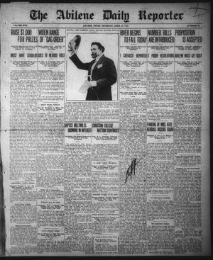 The Abilene Daily Reporter (Abilene, Tex.), Vol. 17, No. 88, Ed. 1 Thursday, April 10, 1913