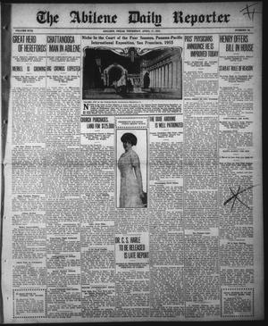 The Abilene Daily Reporter (Abilene, Tex.), Vol. 17, No. 93, Ed. 1 Thursday, April 17, 1913