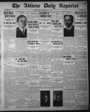 The Abilene Daily Reporter (Abilene, Tex.), Vol. 17, No. 133, Ed. 1 Tuesday, June 3, 1913
