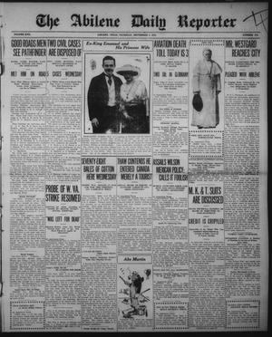 The Abilene Daily Reporter (Abilene, Tex.), Vol. 17, No. 214, Ed. 1 Thursday, September 4, 1913