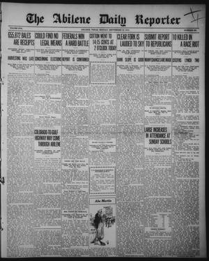 The Abilene Daily Reporter (Abilene, Tex.), Vol. 17, No. 235, Ed. 1 Monday, September 29, 1913