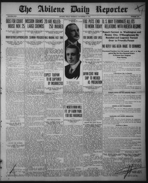 Primary view of object titled 'The Abilene Daily Reporter (Abilene, Tex.), Vol. 17, No. 274, Ed. 1 Thursday, November 13, 1913'.