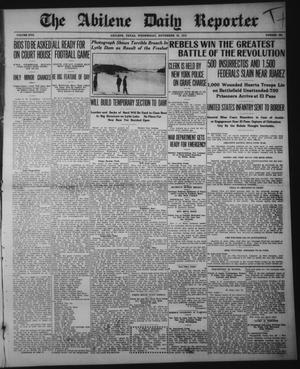 The Abilene Daily Reporter (Abilene, Tex.), Vol. 17, No. 285, Ed. 1 Wednesday, November 26, 1913