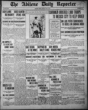 The Abilene Daily Reporter (Abilene, Tex.), Vol. 18, No. 112, Ed. 1 Sunday, July 19, 1914