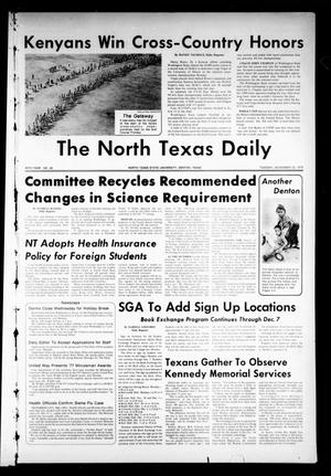 The North Texas Daily (Denton, Tex.), Vol. 60, No. 48, Ed. 1 Tuesday, November 23, 1976