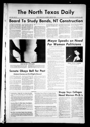 The North Texas Daily (Denton, Tex.), Vol. 60, No. 61, Ed. 1 Wednesday, January 26, 1977