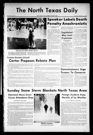 The North Texas Daily (Denton, Tex.), Vol. 60, No. 64, Ed. 1 Tuesday, February 1, 1977