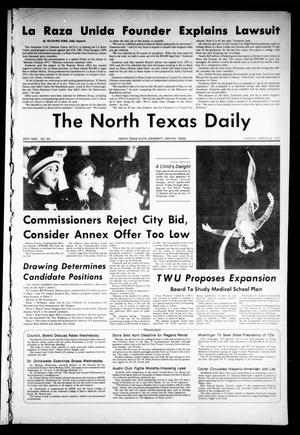 Primary view of object titled 'The North Texas Daily (Denton, Tex.), Vol. 60, No. 84, Ed. 1 Tuesday, March 8, 1977'.