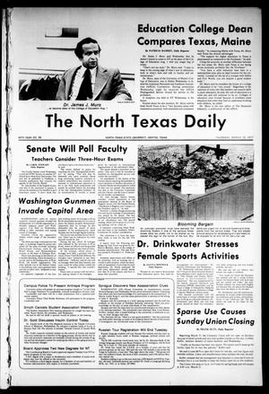 The North Texas Daily (Denton, Tex.), Vol. 60, No. 86, Ed. 1 Thursday, March 10, 1977