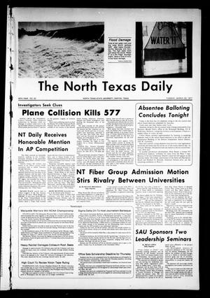 The North Texas Daily (Denton, Tex.), Vol. 60, No. 92, Ed. 1 Tuesday, March 29, 1977