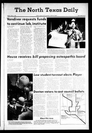 The North Texas Daily (Denton, Tex.), Vol. 64, No. 94, Ed. 1 Friday, April 3, 1981