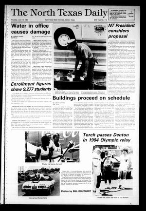 The North Texas Daily (Denton, Tex.), Vol. 67, No. 113, Ed. 1 Thursday, June 14, 1984