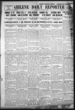 Abilene Daily Reporter (Abilene, Tex.), Vol. 13, No. 240, Ed. 1 Tuesday, May 4, 1909