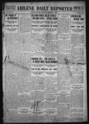 Abilene Daily Reporter (Abilene, Tex.), Vol. 15, No. 73, Ed. 1 Thursday, December 1, 1910