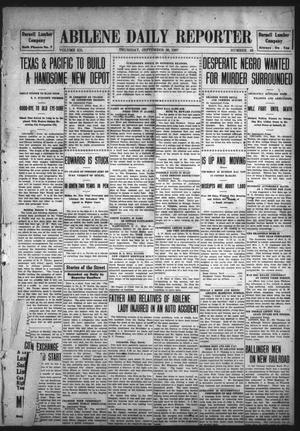 Abilene Daily Reporter (Abilene, Tex.), Vol. 12, No. 66, Ed. 1 Thursday, September 26, 1907