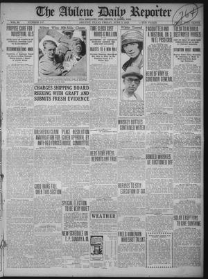 The Abilene Daily Reporter (Abilene, Tex.), Vol. 34, No. 147, Ed. 1 Friday, June 3, 1921