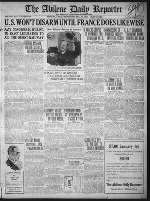The Abilene Daily Reporter (Abilene, Tex.), Vol. 24, No. 191, Ed. 1 Wednesday, December 27, 1922