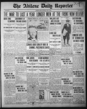 The Abilene Daily Reporter (Abilene, Tex.), Vol. 20, No. 185, Ed. 1 Thursday, October 19, 1916