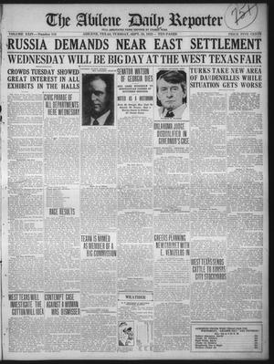 The Abilene Daily Reporter (Abilene, Tex.), Vol. 24, No. 119, Ed. 1 Tuesday, September 26, 1922