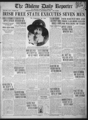 The Abilene Daily Reporter (Abilene, Tex.), Vol. 24, No. 185, Ed. 1 Tuesday, December 19, 1922