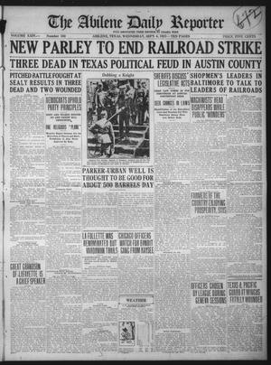The Abilene Daily Reporter (Abilene, Tex.), Vol. 24, No. 102, Ed. 1 Wednesday, September 6, 1922