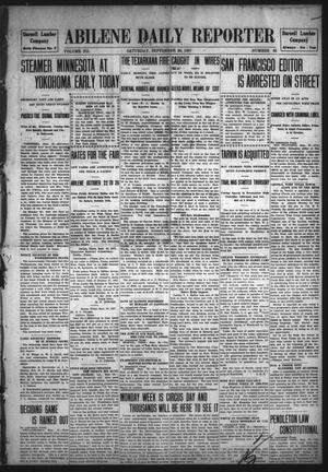 Abilene Daily Reporter (Abilene, Tex.), Vol. 12, No. 68, Ed. 1 Saturday, September 28, 1907