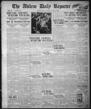 The Abilene Daily Reporter (Abilene, Tex.), Vol. 33, No. 180, Ed. 1 Monday, July 12, 1920