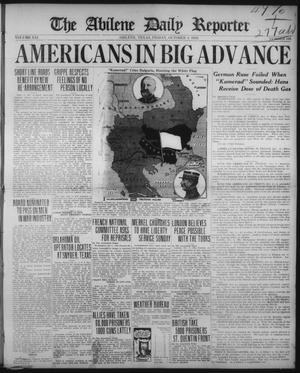 The Abilene Daily Reporter (Abilene, Tex.), Vol. 21, No. 168, Ed. 1 Friday, October 4, 1918
