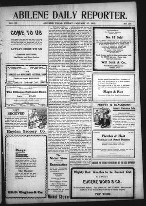 Abilene Daily Reporter. (Abilene, Tex.), Vol. 9, No. 175, Ed. 1 Friday, January 27, 1905